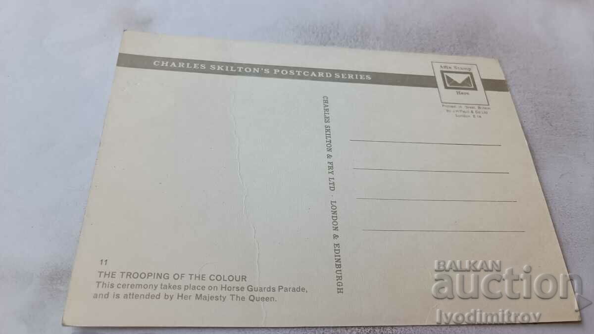 Postcard London Trooping the Colour with price 0.85 BGN | € 0.43 Postcard London Trooping the Colour with price 0.85 BGN | € 0.43
