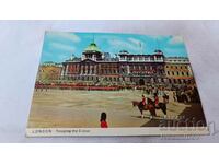 Postcard London Trooping the Colour