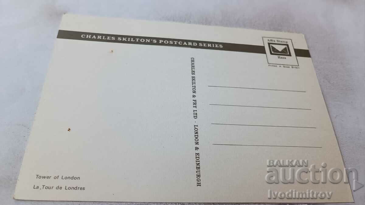 Postcard London Tower of London with price 0.85 BGN | € 0.43 Postcard London Tower of London with price 0.85 BGN | € 0.43