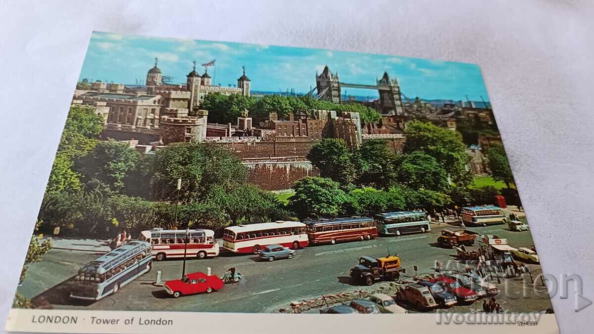 Carte poștală Londra Turnul Londrei