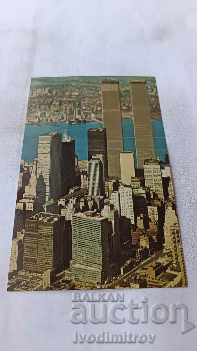 П К New York City Twin Towers of World Trade Center