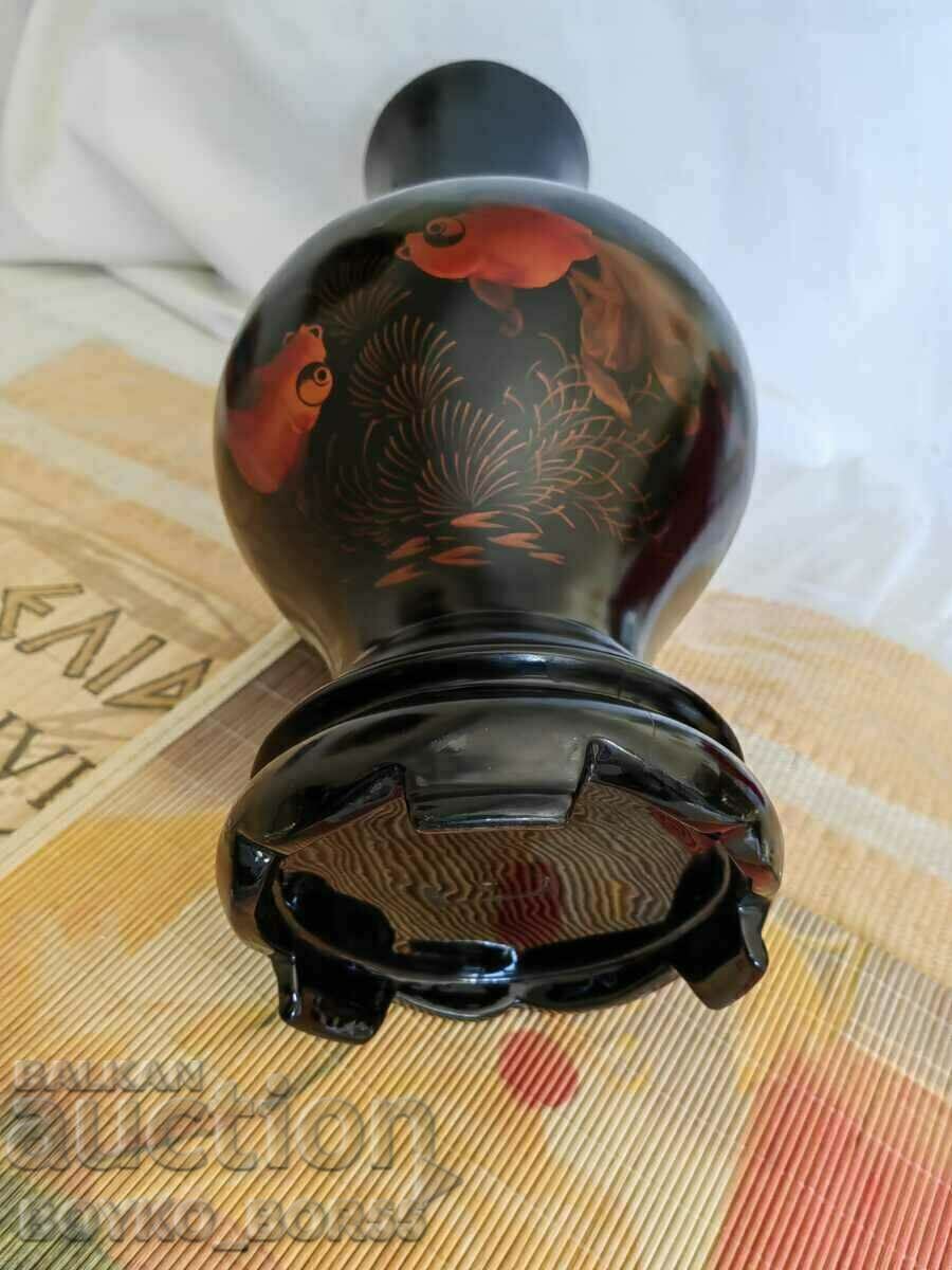 Delivery of Large Antique Goldfish Vase