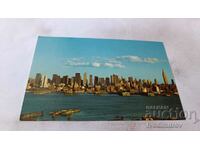 Καρτ ποστάλ New York City Mid Manhattan Skyline