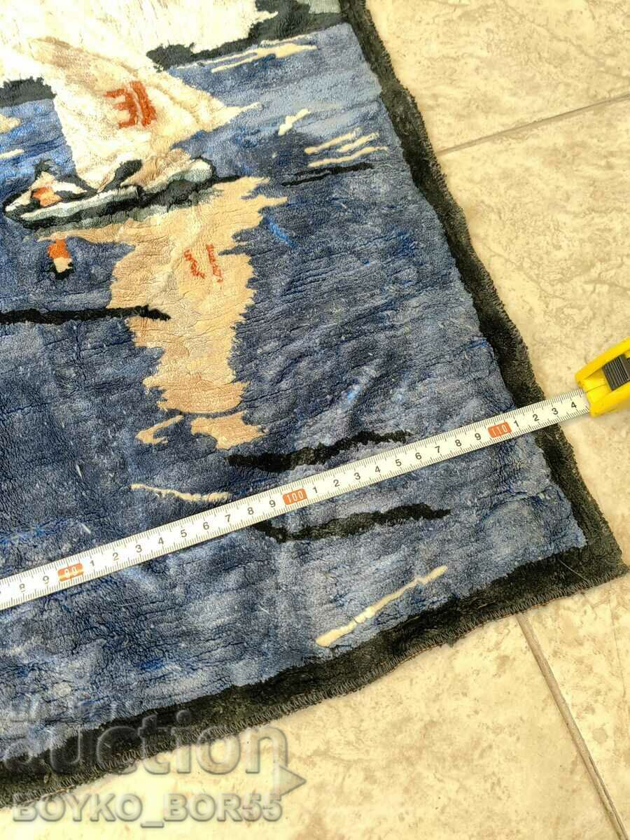 Κάλυμμα χαλιού τοίχου αντίκα 60/113 cm. - 5