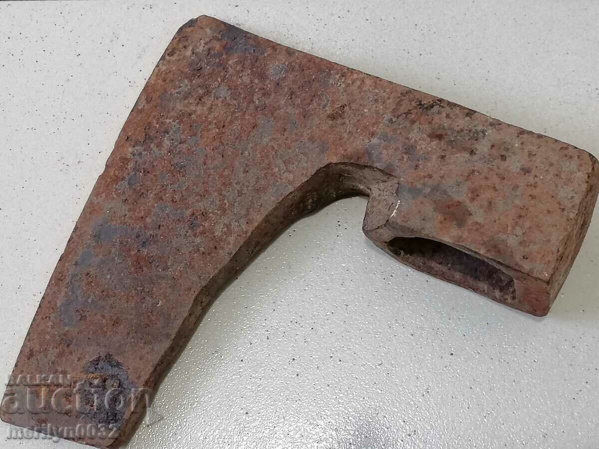 Παλιό τσεκούρι Μεγάλη λεπίδα σπαθιού χωρίς χυμό - 5