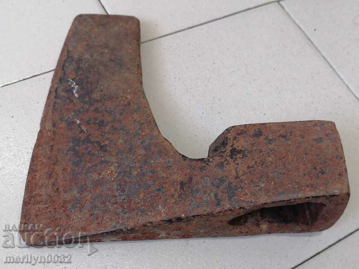 Παλιό τσεκούρι Μεγάλη λεπίδα σπαθιού χωρίς χυμό - 7
