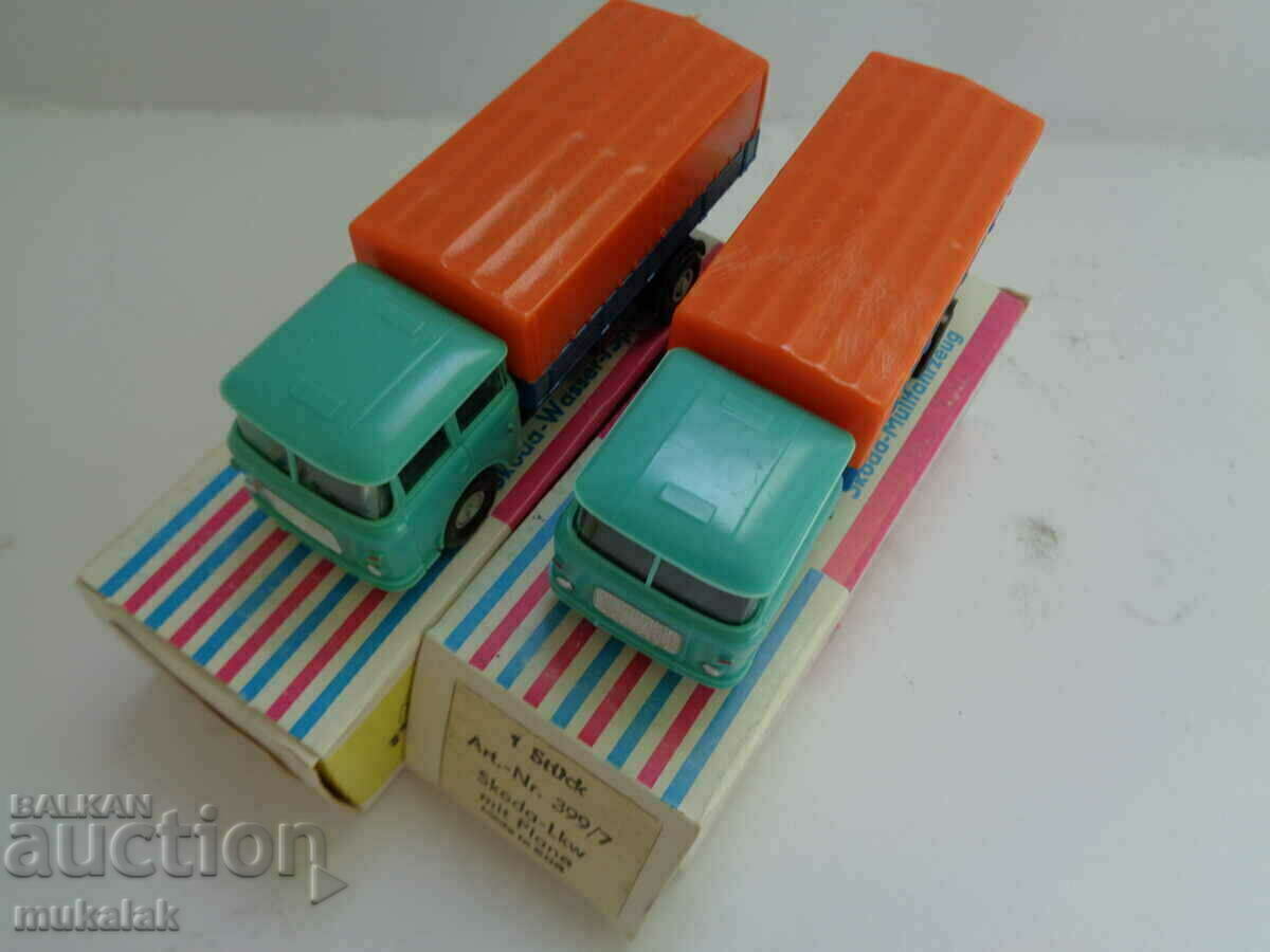 Delivery of PERMOT PREFO SKODA H0 1/87 MODEL TOY TRUCK TROLLEY