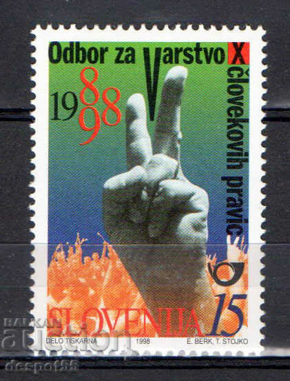 1998. Slovenia. Comitetul pentru apărarea drepturilor omului.