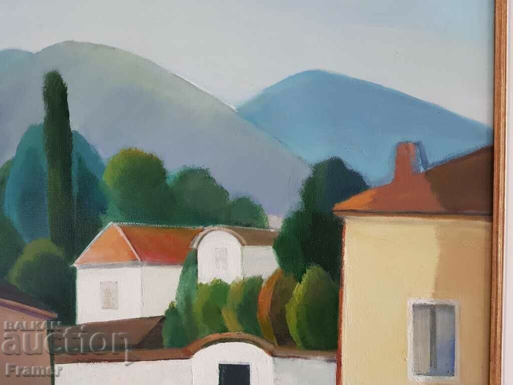 Ivan Kanev village of Enina 1990s beautiful landscape with oil paints - 5 Ivan Kanev village of Enina 1990s beautiful landscape with oil paints - 5