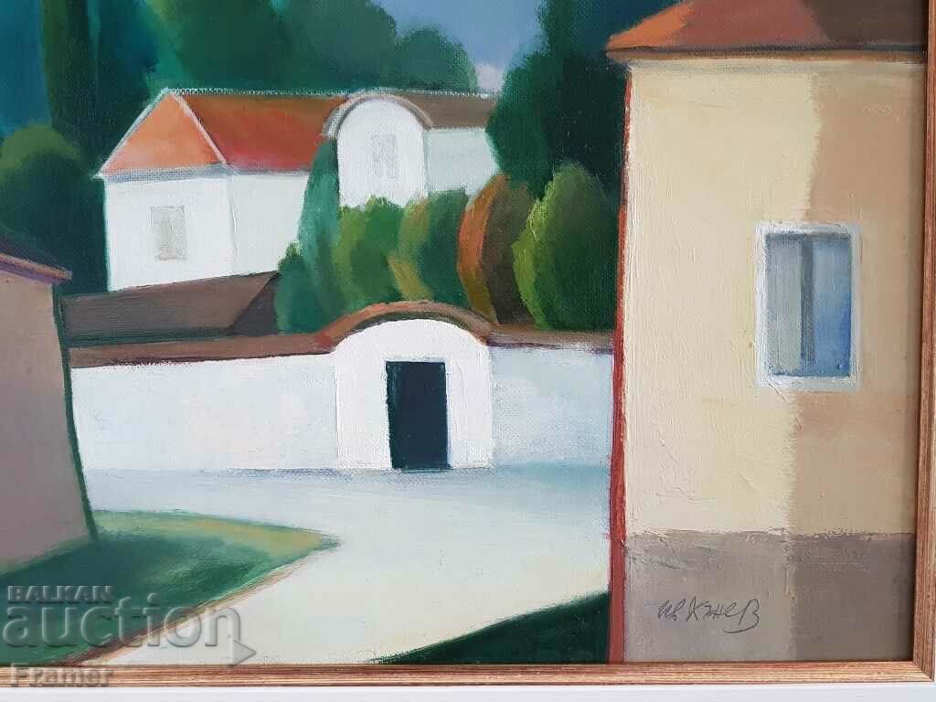 Ivan Kanev village of Enina 1990s beautiful landscape with oil paints - 6 Ivan Kanev village of Enina 1990s beautiful landscape with oil paints - 6