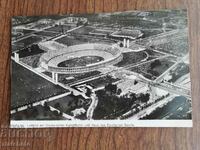 Пощенска карта Олимпиадата в Берлин 1936. Рядък печат