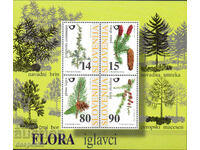1998. Словения. Флора. Блок.