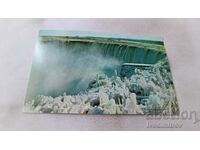 Καρτ ποστάλ Καταρράκτες του Νιαγάρα το χειμώνα