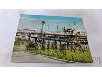 Postcard Osaka Tempozan Park and Pier