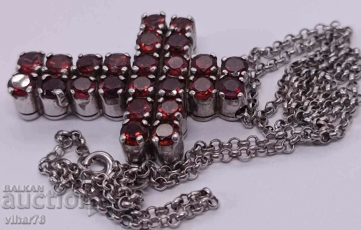 Auction Silver cross studded with grenades - only by personal delivery Auction Silver cross studded with grenades - only by personal delivery