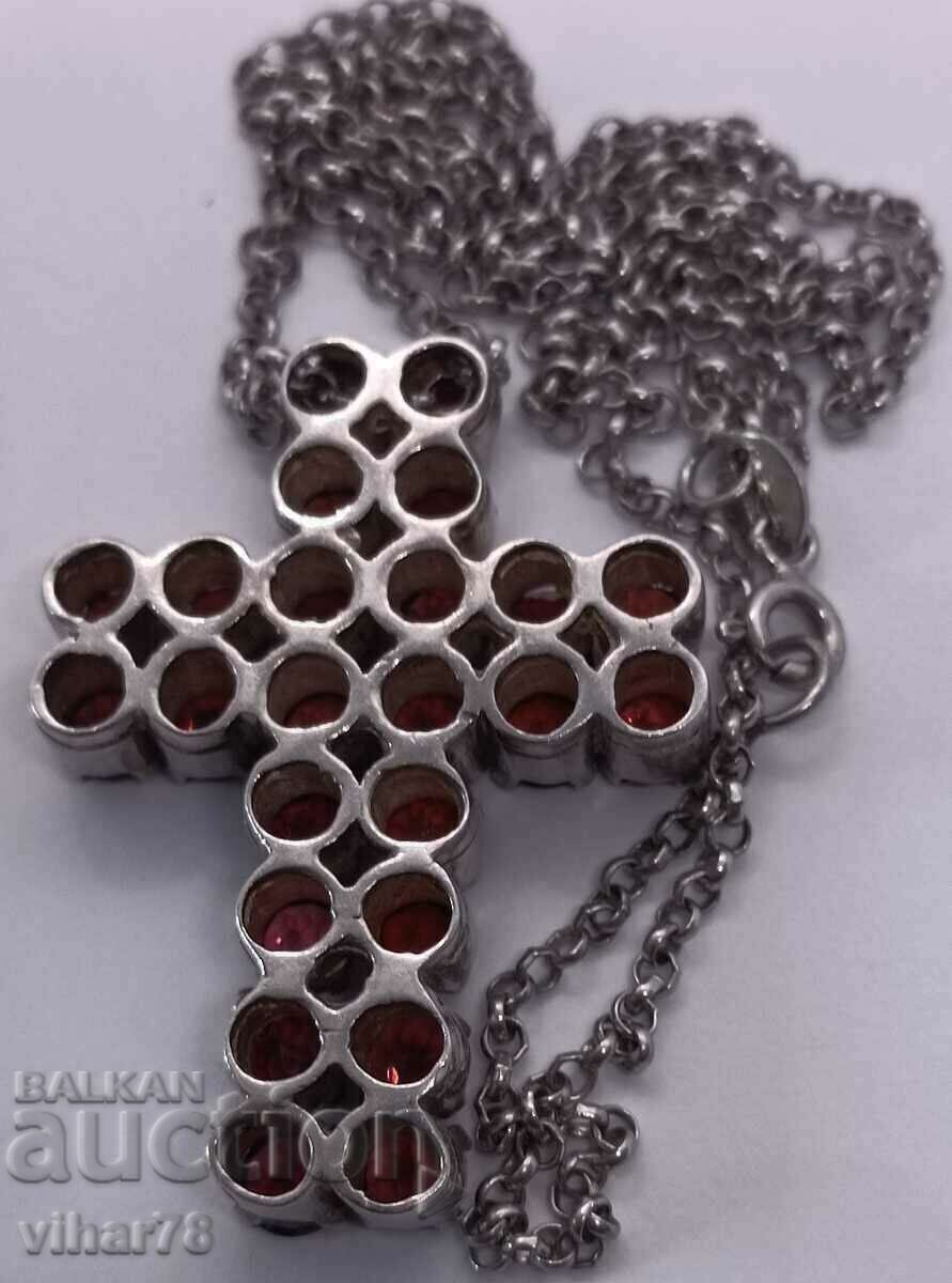 Silver cross studded with grenades - only by personal delivery - 6 Silver cross studded with grenades - only by personal delivery - 6