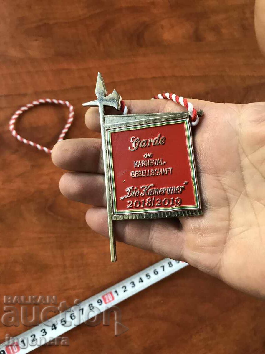 Delivery of ANNIVERSARY METAL PLAQUE