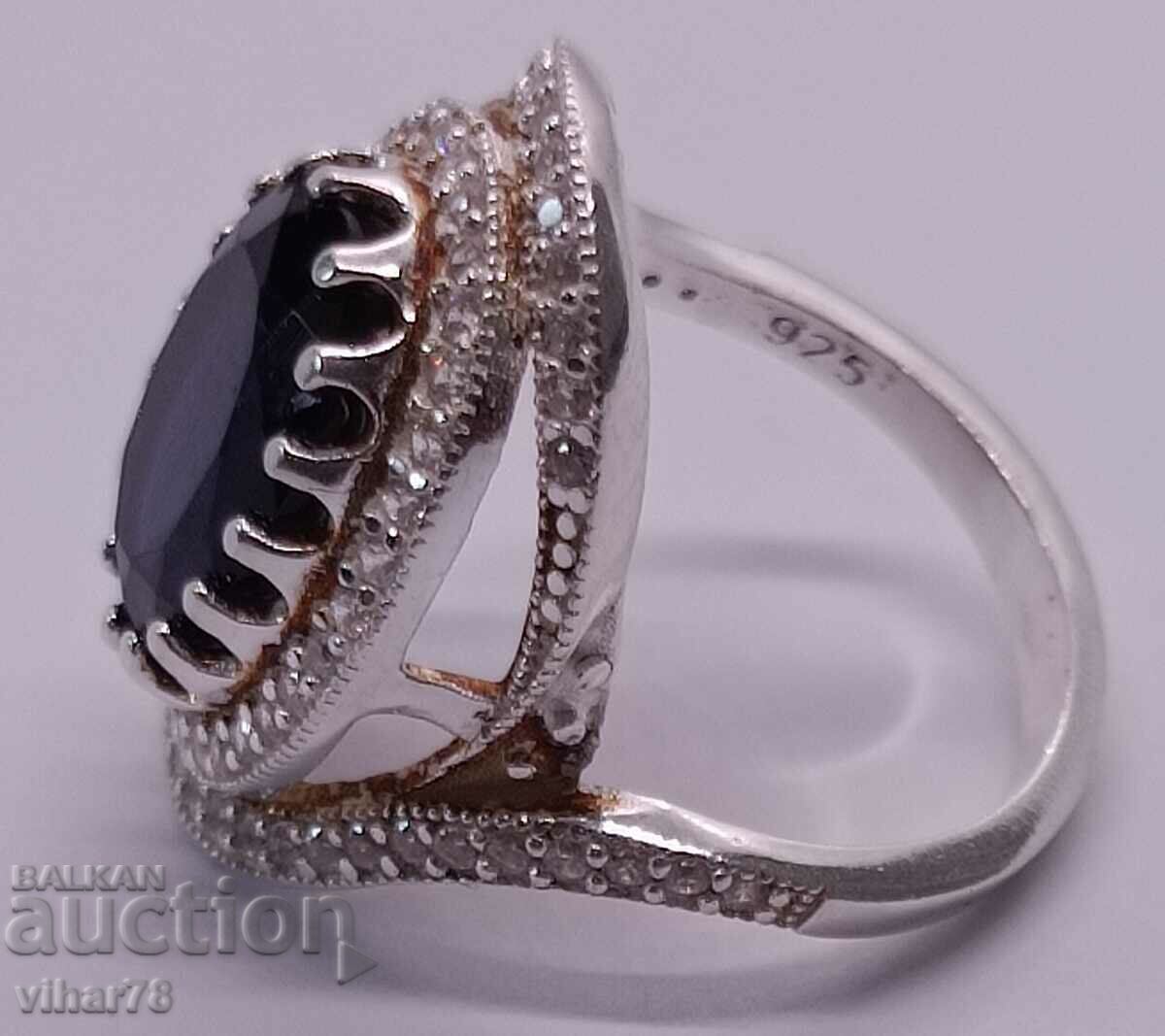 Δημοπρασία ασημένιο δαχτυλίδι Δημοπρασία ασημένιο δαχτυλίδι