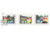 1991. Ολλανδία. Θερινά γραμματόσημα + καρνέ.