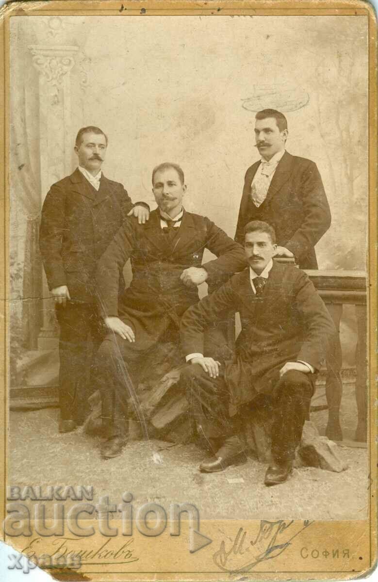 OLD PHOTO - CARDBOARD - E.BOSHKOV - SOFIA - 2137