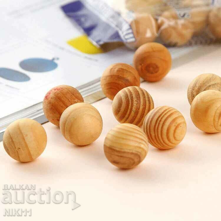 10 pcs. Wooden balls, wooden decoration, wooden ball with price 6.00 BGN | € 3.07 10 pcs. Wooden balls, wooden decoration, wooden ball with price 6.00 BGN | € 3.07