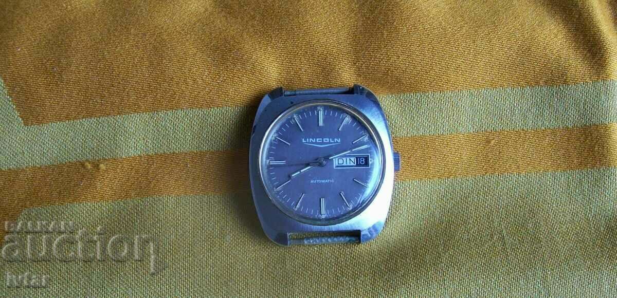 Swiss watch "LINCOLN" with price 82.00 BGN | € 41.93 Swiss watch "LINCOLN" with price 82.00 BGN | € 41.93