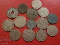 Стари монети Австрия и Унгария 1893,1894,1895,1901,1908,1941