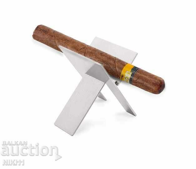 Cigar stand, metal folding cigar stand