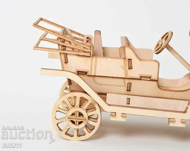 3D puzzle retro car, retro car, wooden toy with price 20.00 BGN | € 10.23 3D puzzle retro car, retro car, wooden toy with price 20.00 BGN | € 10.23