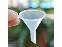 A small funnel for filling essential oils and perfumes