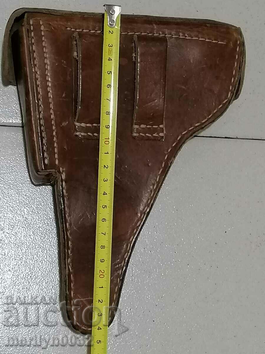 Доставка на Царски офицерски боен колан кобур пистолет Люгер 1903 WW1