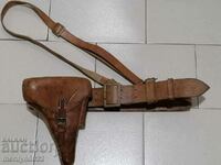 Ζώνη μάχης Βασιλικών Αξιωματικών Luger Pistol Holster 1903 WW1