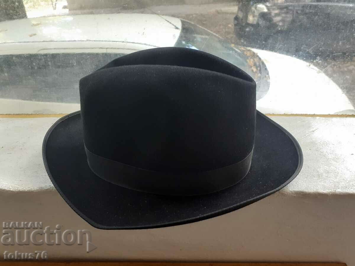 Old branded Viennese bombe hat - 5 Old branded Viennese bombe hat - 5