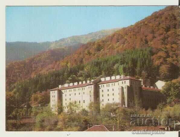 Картичка  България  Рилски манастир Общ изглед 22*