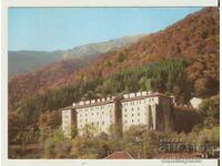 Картичка  България  Рилски манастир Общ изглед 22*