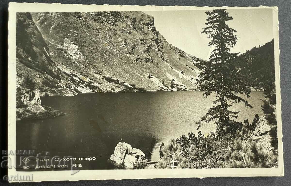 3683 Regatul Bulgariei Muntele Rila Lacul uscat 1937