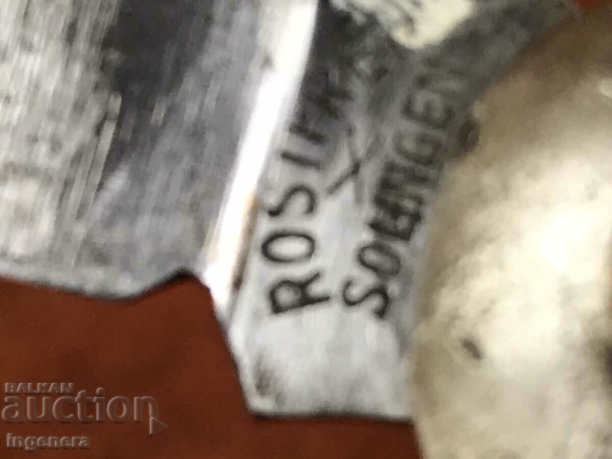 Auction FOLDING KNIFE BLADE LEG SOLINGEN WOODEN CHIREN Auction FOLDING KNIFE BLADE LEG SOLINGEN WOODEN CHIREN