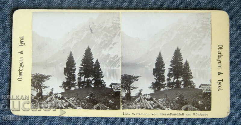 1900 Oberbayern Tyrol Stereo Card Stereo Card #2