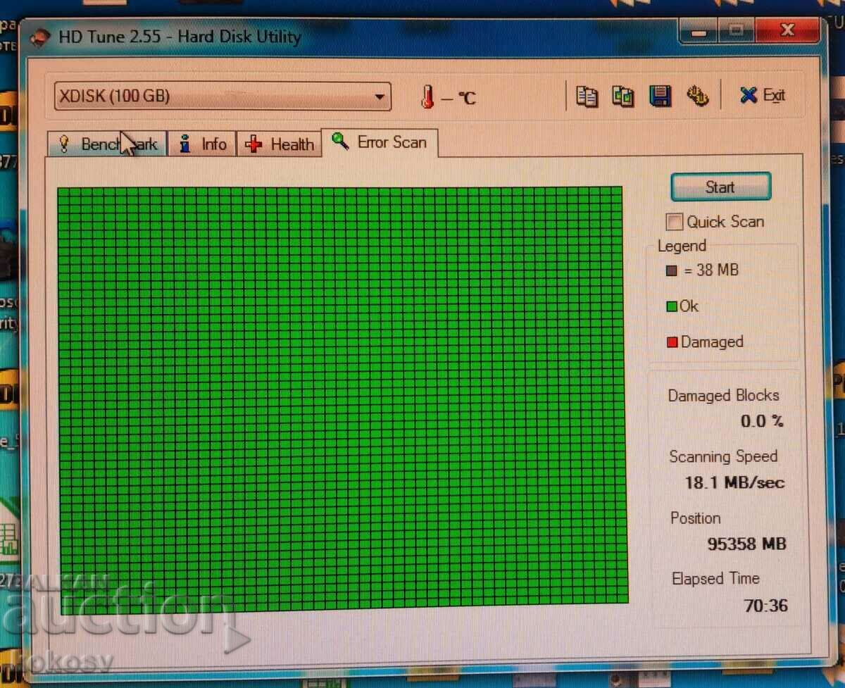 Licitație Hard disk HDD Toshiba 2.5" MK1032GSX 100GB / 16MB / 5400