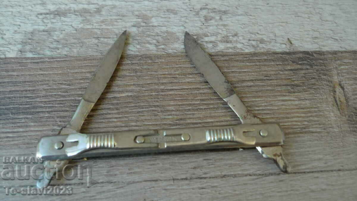 Old Rare Medical Scalpel -double FOLDING