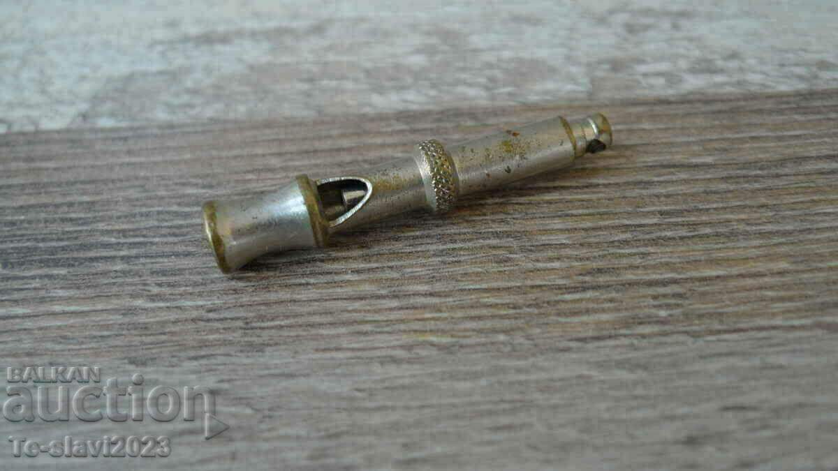 Old Bronze DOG Whistle