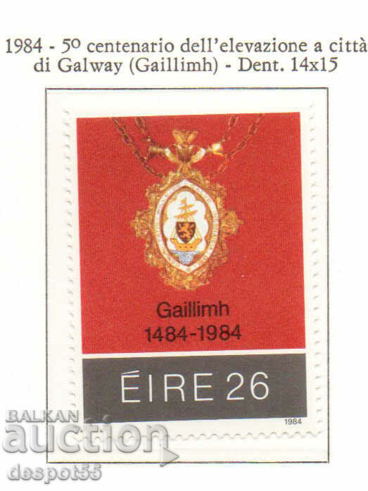 1984. Eire. 500η επέτειος του Galway City.