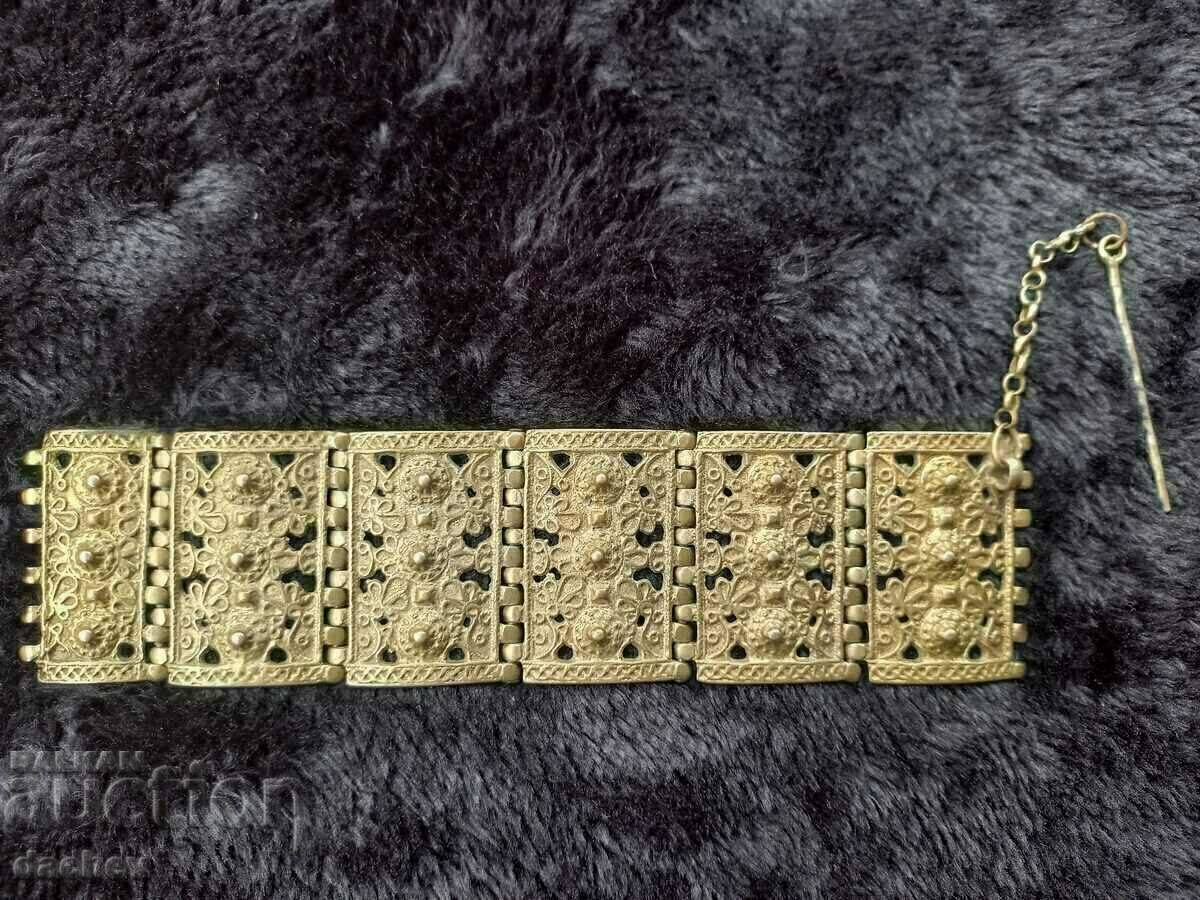 Auction Rare antique Renaissance silver bracelet 19th Century, costume Auction Rare antique Renaissance silver bracelet 19th Century, costume