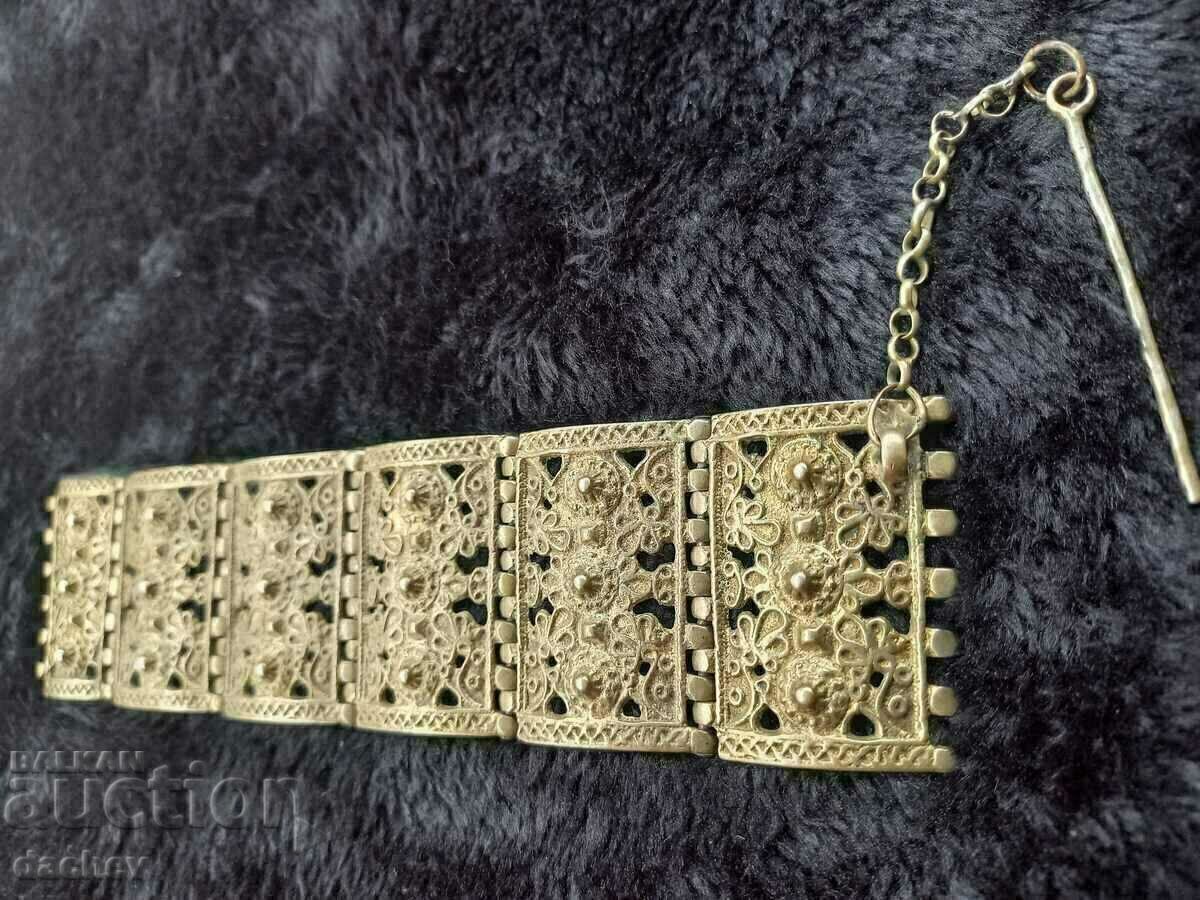 Rare antique Renaissance silver bracelet 19th Century, costume - 5 Rare antique Renaissance silver bracelet 19th Century, costume - 5