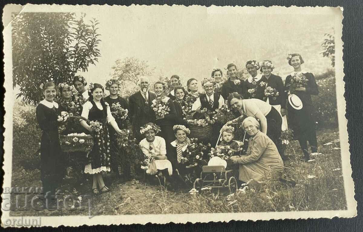 3741 Βασίλειο της Βουλγαρίας Τριαντάφυλλα Καρλόβο Ρόζμπερι 1939.