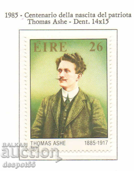 1985. Irlanda. 100 de ani de la Thomas Ashe.