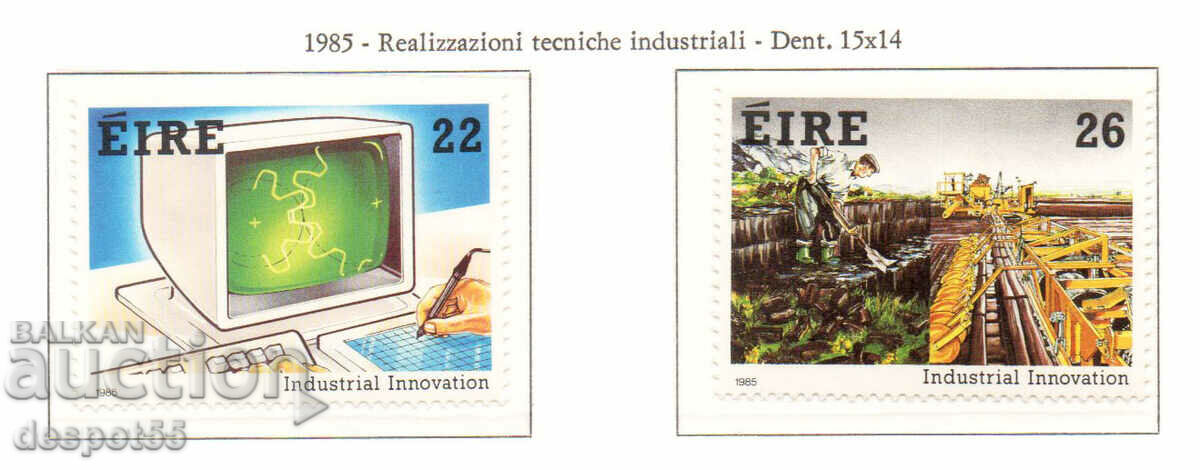 1985. Irlanda. Noua tehnologie industriala.