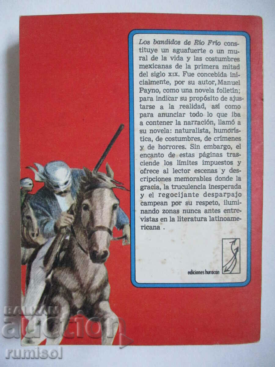 Livrarea Los bandidos de Río Frio - p. 2 - Manuel Payno Livrarea Los bandidos de Río Frio - p. 2 - Manuel Payno