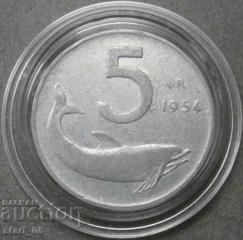 5 pounds 1954