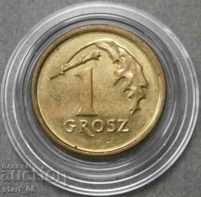 Полша  1 грош 2015